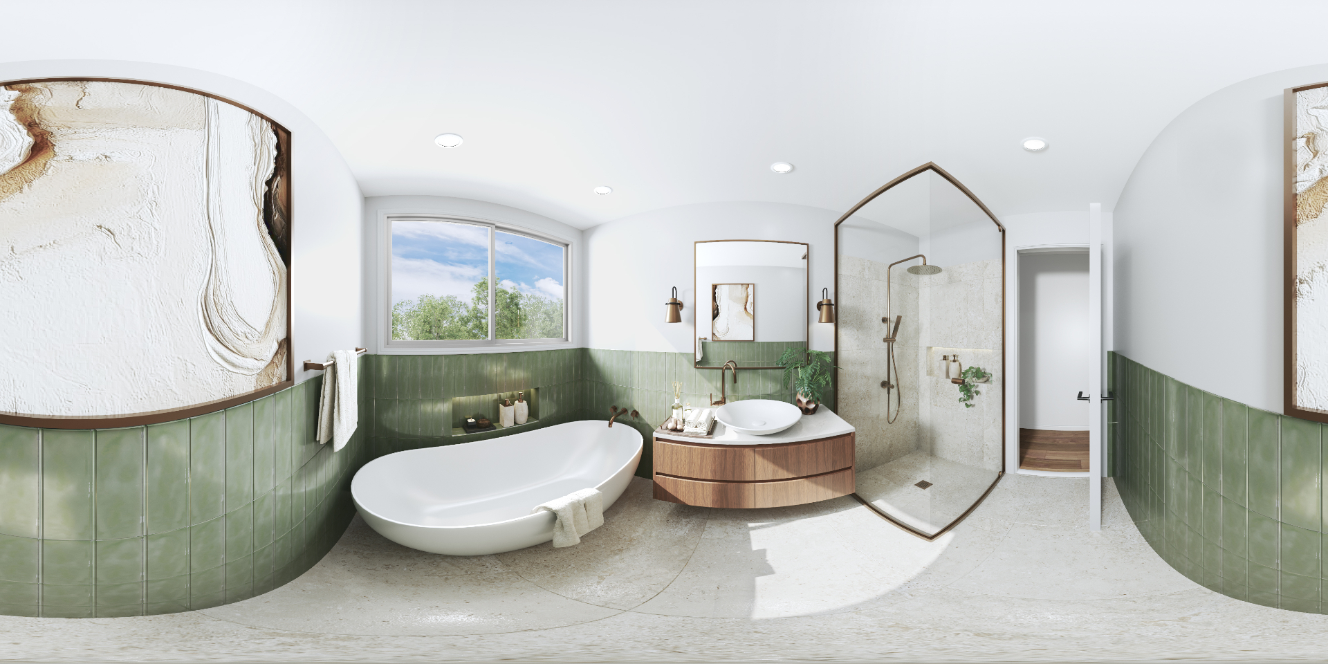 3D Matterport 360 Renders