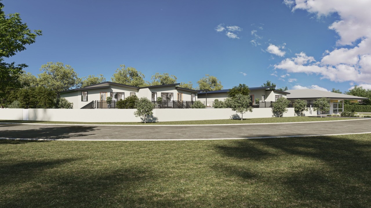 Rural Streetscape — Photomontage