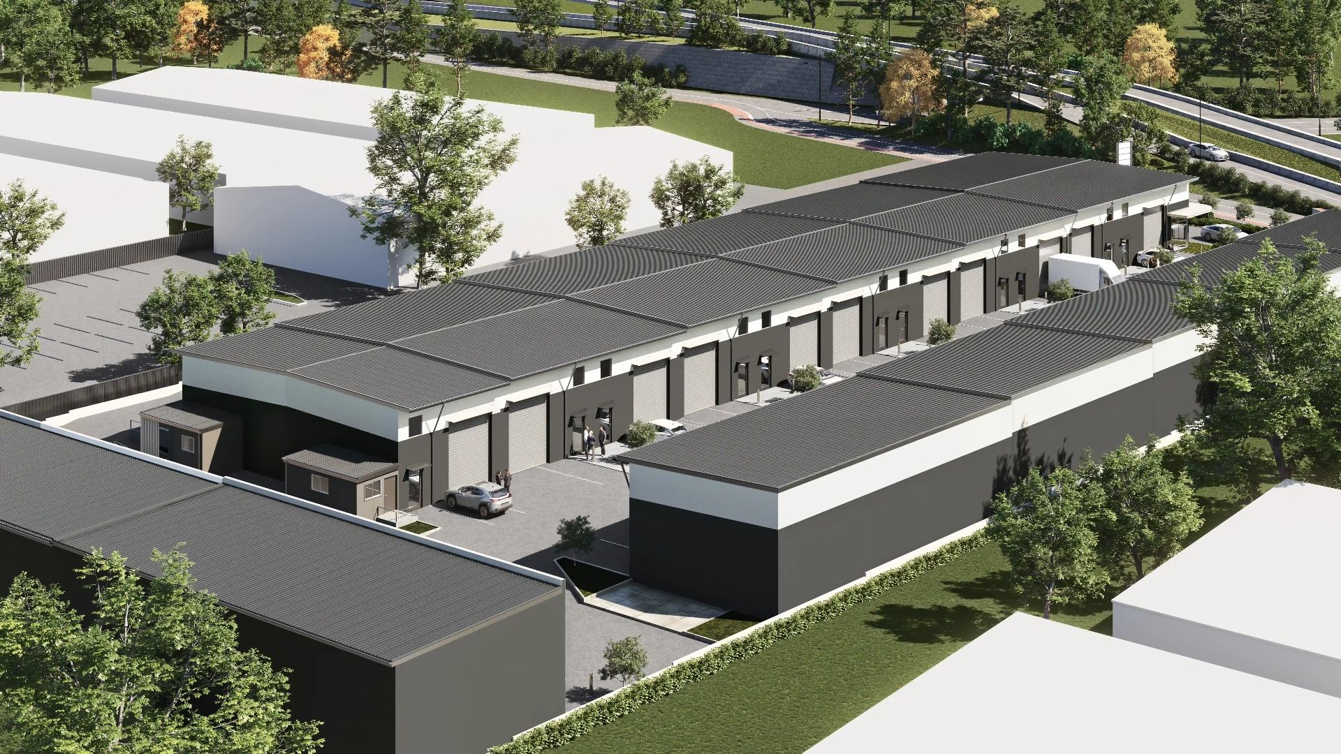 3D render for government infrastructure project