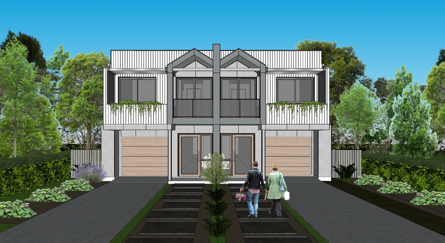 New Duplex Facade Designs for $240 each